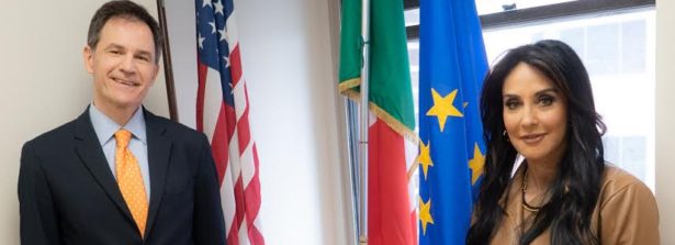 Francesca Alderisi (FI) a Filadelfia incontra il Console Generale d’Italia Pier Forlano