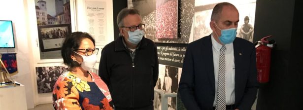 Il Rotary Club Belluno, in videoconferenza dalla sede dell’Associazione Bellunesi nel Mondo, omaggia il MiM Belluno