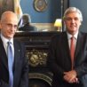 Uruguay, l’ambasciatore d’Italia Giovanni Iannuzzi incontra il neo ministro degli Esteri Francisco Bustillo