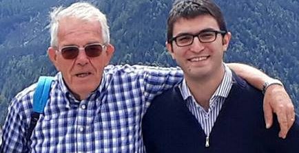 Don Gianluca Leone dal Trentino, per la Prima Messa a Paganica