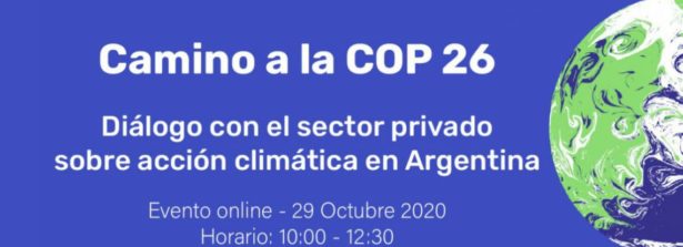 Webinar congiunto con il Ministero degli Affari Esteri argentino  e le Ambasciate del Regno Unito e d’Italia sulla COP26