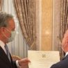 All’ingegner Alexander Reebok l’Ordine della Stella d’Italia nel grado di Ufficiale