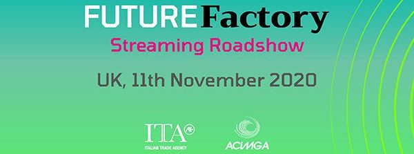 Streaming Roadshow di Acimga, l’industria delle macchine grafiche italiane fanno una tappa virtuale nel Regno Unito per promuovere l’eccellenza del Made in Italy