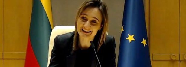 L’Ambasciatore d’Italia a Vilnius, Diego Ungaro incontra lo Speaker del Seimas, signora Čmilytė-Nielsen