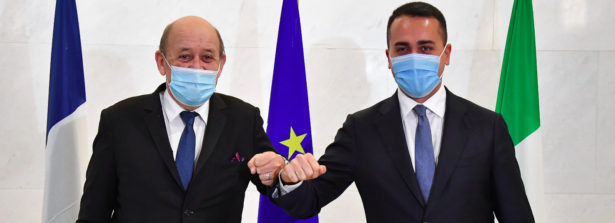 Incontro tra il ministro Di Maio e il ministro  francese  Le Drian