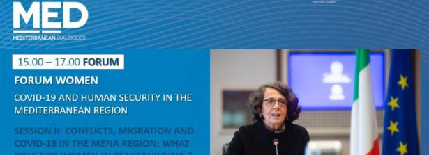 La Vice Ministra Sereni a Women’s Forum Med Dialogues 2020