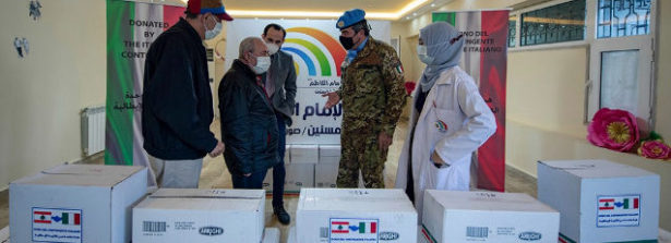 UNIFIL: Caschi Blu italiani consegnano alimenti