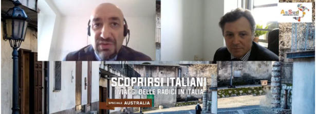 “Scoprirsi Italiani: il viaggio delle radici in Italia – speciale Australia”, webinar di AsSud e ORI in collaborazione con il Maeci