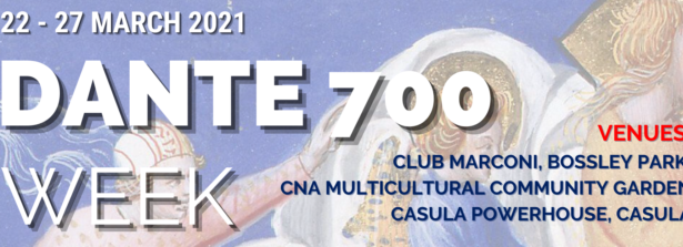 Dal 22 al 27 marzo la Settimana di Dante organizzata dalla Marco Polo – The Italian School of Sydney per i 700 anni dalla morte del Sommo Poeta
