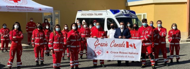 Ambasciata d’Italia a Ottawa, AiutiAMO l’Italia: risvolti concreti per la campagna di beneficenza lanciata nel 2020 attraverso la Croce Rossa Italiana
