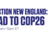 Boston, “Climate Action New England: The Road to COP26”