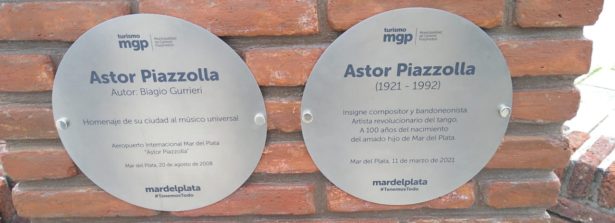 Omaggio ad Astor Piazzolla nell’Aeroporto che porta il suo nome a Mar del Plata