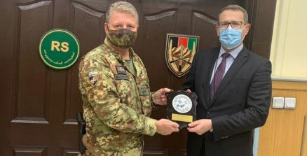 Missione in Afghanistan: il Generale Zanelli incontra l’Ambasciatore australiano Wojciechowski