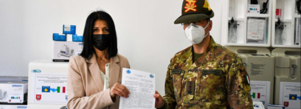 Missione in Kosovo: donazione di attrezzature ospedaliere