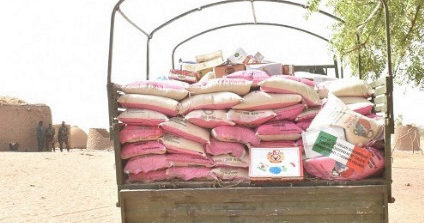 Missione in Niger: donazione di derrate alimentari