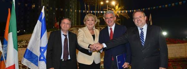 A Netanya in Israele intitolata piazza a Sanremo