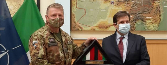 Resolute Support, il Generale Zanelli incontra l’Ambasciatore Talò