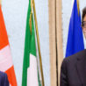 Incontro tra il ministro Giancarlo Giorgetti e il presidente del governo del Canton Ticino Norman Gobbi