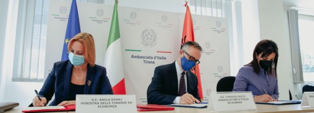 Siglato alla Residenza dell’Ambasciata d’Italia a Tirana il nuovo Memorandum d’intesa sul programma Illiria
