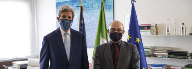 Clima, incontro tra il Ministro Cingolani e l’inviato USA John Kerry: “L’inizio di una collaborazione poderosa tra Italia, Ue e Stati Uniti”