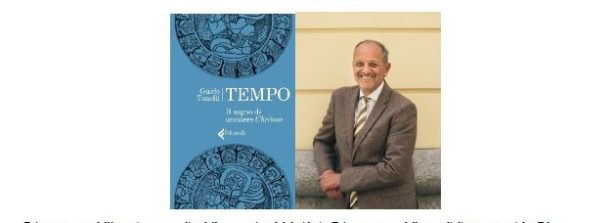 Il fisico Guido Tonelli ospite del Consolato Generale d’Italia a Francoforte per presentare il libro “TEMPO – Il sogno di uccidere Chrónos”