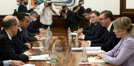 Sulla visita a Belgrado del Ministro Di Maio, comunicato della Presidenza della Repubblica di Serbia