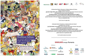 Fino al 12 settembre sarà possibile visitare al Parco Nicolae Iorga di Bucarest la mostra “Eccellenze italiane. La nuova generazione degli illustratori per ragazzi”