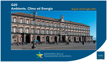 Ambiente, Clima ed Energia: A Napoli il 22 e il 23 luglio la scommessa Green G20