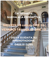Visite guidate a Ca’ Spineda per la mostra “Pittori a Treviso e nella Marca tra Otto e Novecento con sguardi a Venezia”