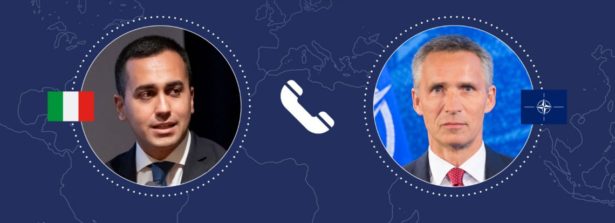 Colloquio telefonico del Ministro Luigi Di Maio con il Segretario Generale della NATO, Jens Stoltenberg