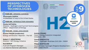 A Washington in discussione il ruolo delle tecnologie basate sull’idrogeno nella transizione energetica