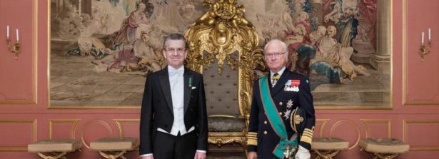 L’Ambasciatore d’Italia Mati ricevuto da Re Carlo XVI Gustavo di Svezia