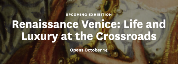 Canada,  Venezia rinascimentale:  una mostra a Toronto dal 14 ottobre