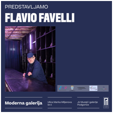 La mostra personale di Flavio Favelli a Podgorica
