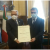 Il Rettore della Università di Buenos Aires Alberto Barbieri insignito dell’onorificenza di Ufficiale OMRI