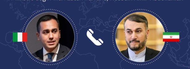 Colloquio telefonico del Ministro Luigi Di Maio con il Ministro degli Esteri della Repubblica Islamica dell’Iran, Amir-Abdollahian