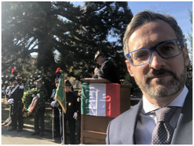 Il deputato eletto nella ripartizione Europa Simone Billi ha partecipato a Ginevra alla commemorazione dei caduti di tutte le guerre: “celebrazione importante per gli italiani all’estero”