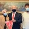 Trieste, dal Sindaco Dipiazza giovane coppia pugliese in giro per il mondo in camper