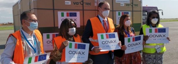 Angola, da Italia donazione di vaccini anti-Covid-19