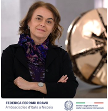 Federica Ferrari Bravo è la nuova ambasciatrice d’Italia a Cipro