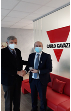 L’Ambasciatore d’Italia a Vilnius Diego Ungaro visita a Kaunas le imprese Fos, Gavazzi e Marzotto