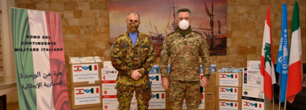 UNIFIL, donati presidi sanitari alle Forze Armate Libanesi