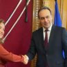 L’Ambasciatrice Zarra a colloquio con il Ministro della Difesa bulgaro Zakov