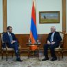 L’Ambasciatore Alfonso Di Riso incontra il Presidente della Repubblica di Armenia Vahagn Khachaturyan