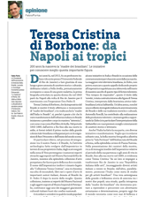 Fabio Porta (Pd): Teresa Cristina di Borbone: da Napoli ai tropici