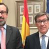 Visita del Console Generale d’Italia a Barcellona Emanuele Manzitti, a Saragozza