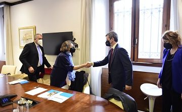 Il Ministro Orlando incontra direttrice regionale UNICEF Europa, Afshan Khan su Child Guarantee e impatto crisi ucraina sui bambini