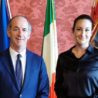 Il Presidente della Regione Veneto Luca Zaia riceve il Console Generale d’Australia  Naїla Mazzucco a Palazzo Balbi