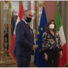 La presidente Elisabetta Casellati ha ricevuto Wolfgang Sobotka, presidente del Consiglio nazionale austriaco