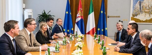 Il ministro Di Maio in visita a Belgrado: “Italia strenua sostenitrice dell’avvicinamento dei Balcani occidentali alla famiglia europea”
